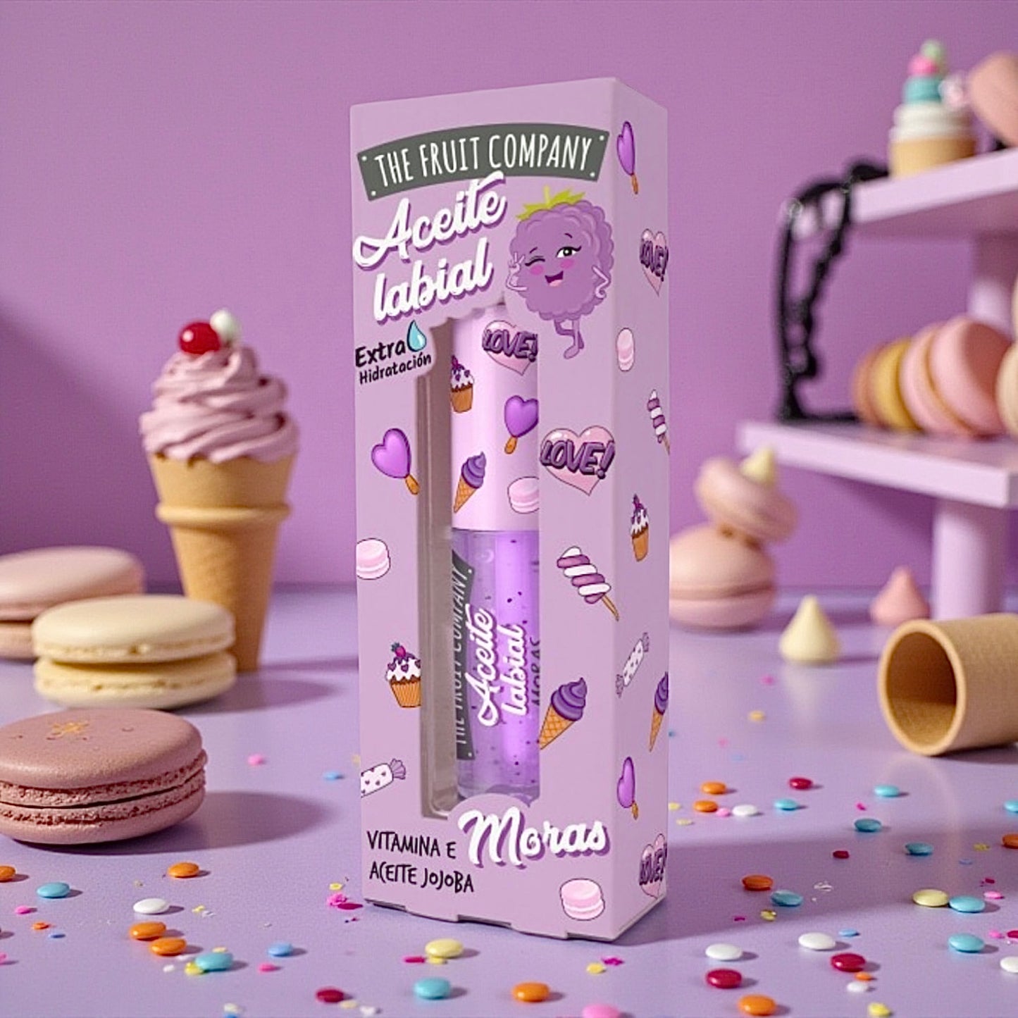 Huile à lèvres - Mûre 💜