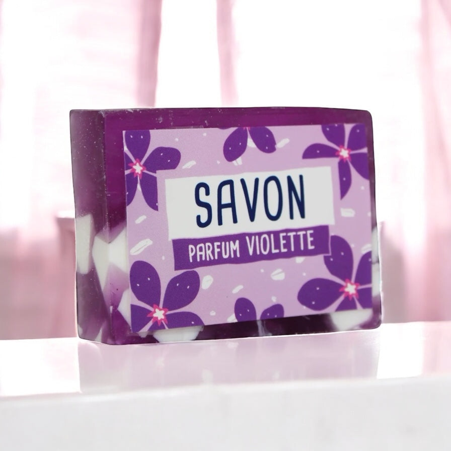 Savon en Tranche - Violette