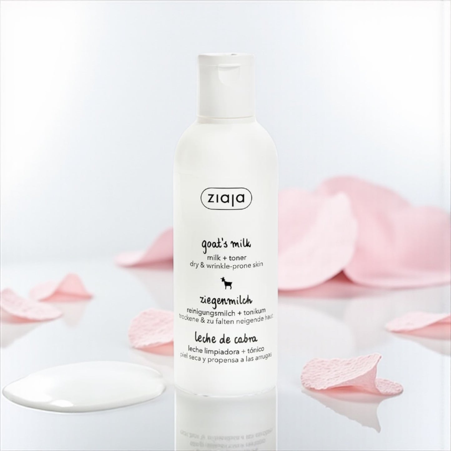 Lotion Démaquillante et Hydratante - Lait de Chèvre✨