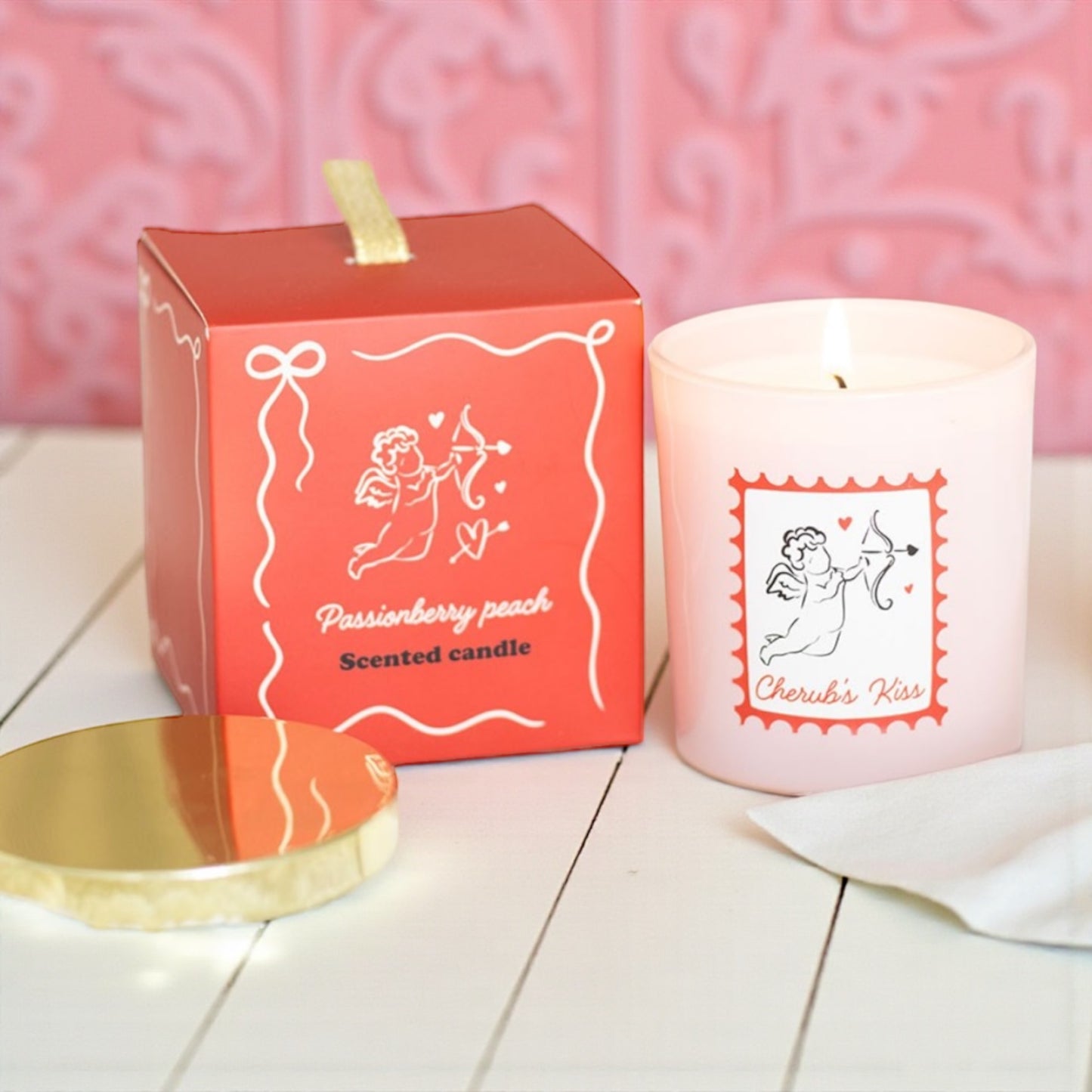 Bougie - Passionberry & pêche 🍑