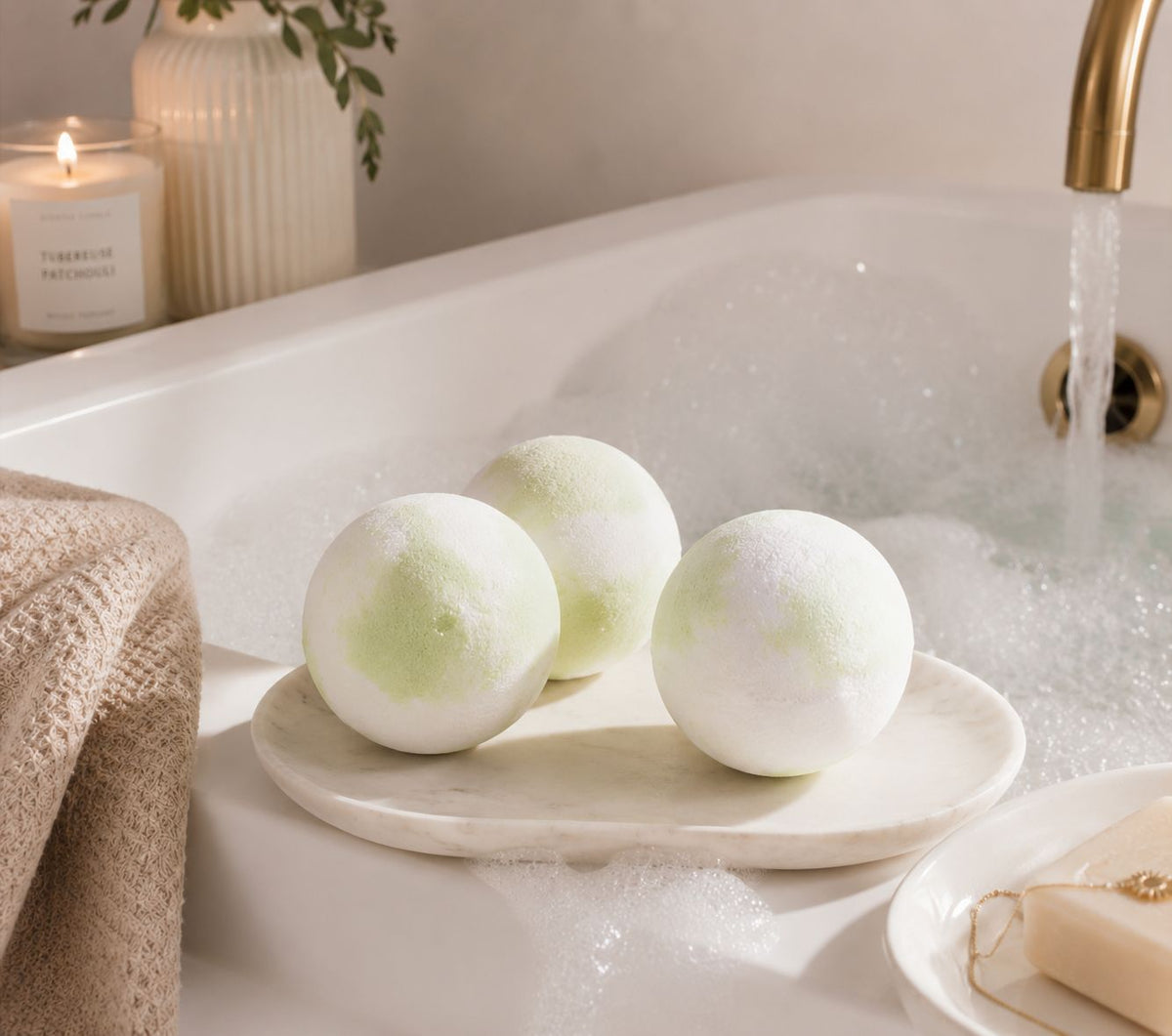 Bombe de bain - Pomme 🍏