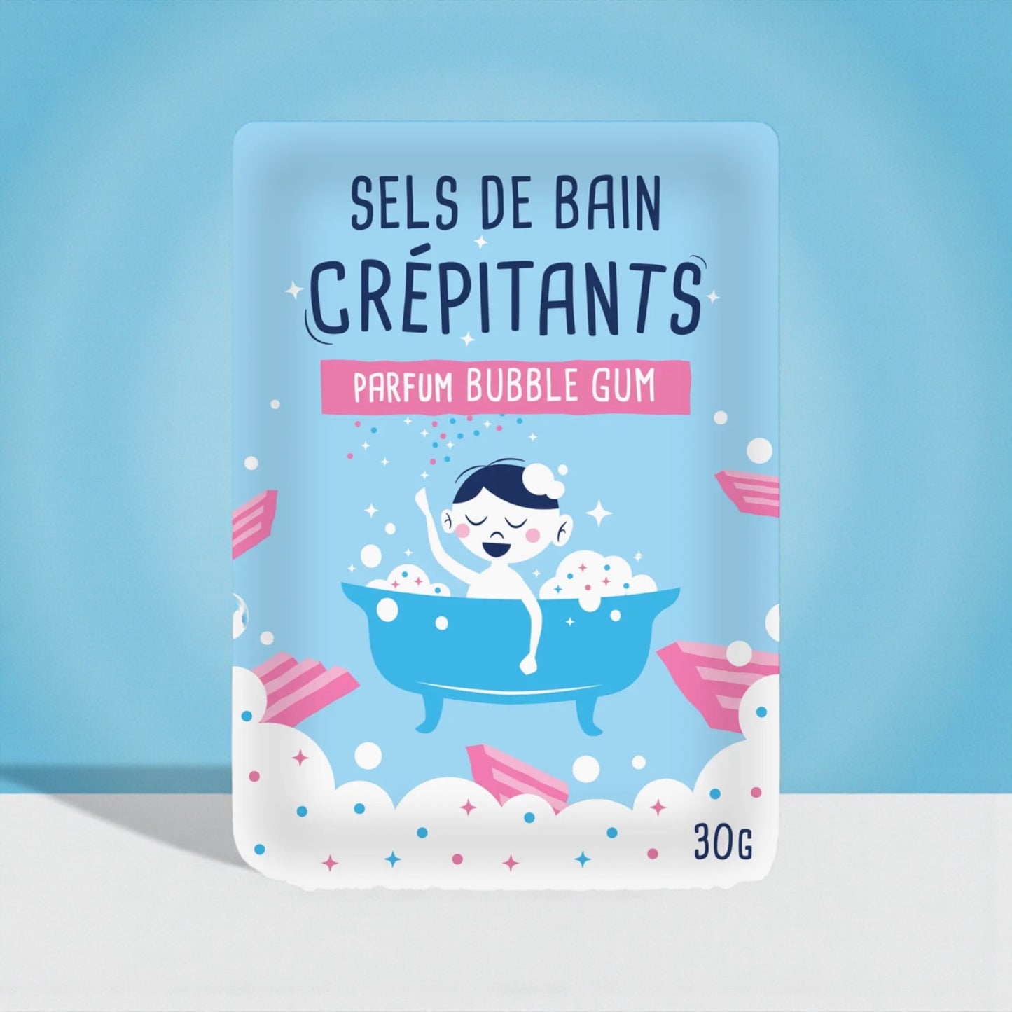 Sel de bain crépitant - Bubblegum
