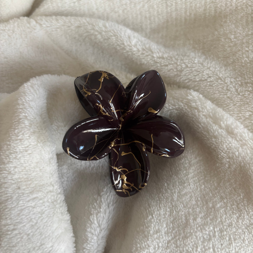 Pince cheveux - Petite Fleur de Monoï