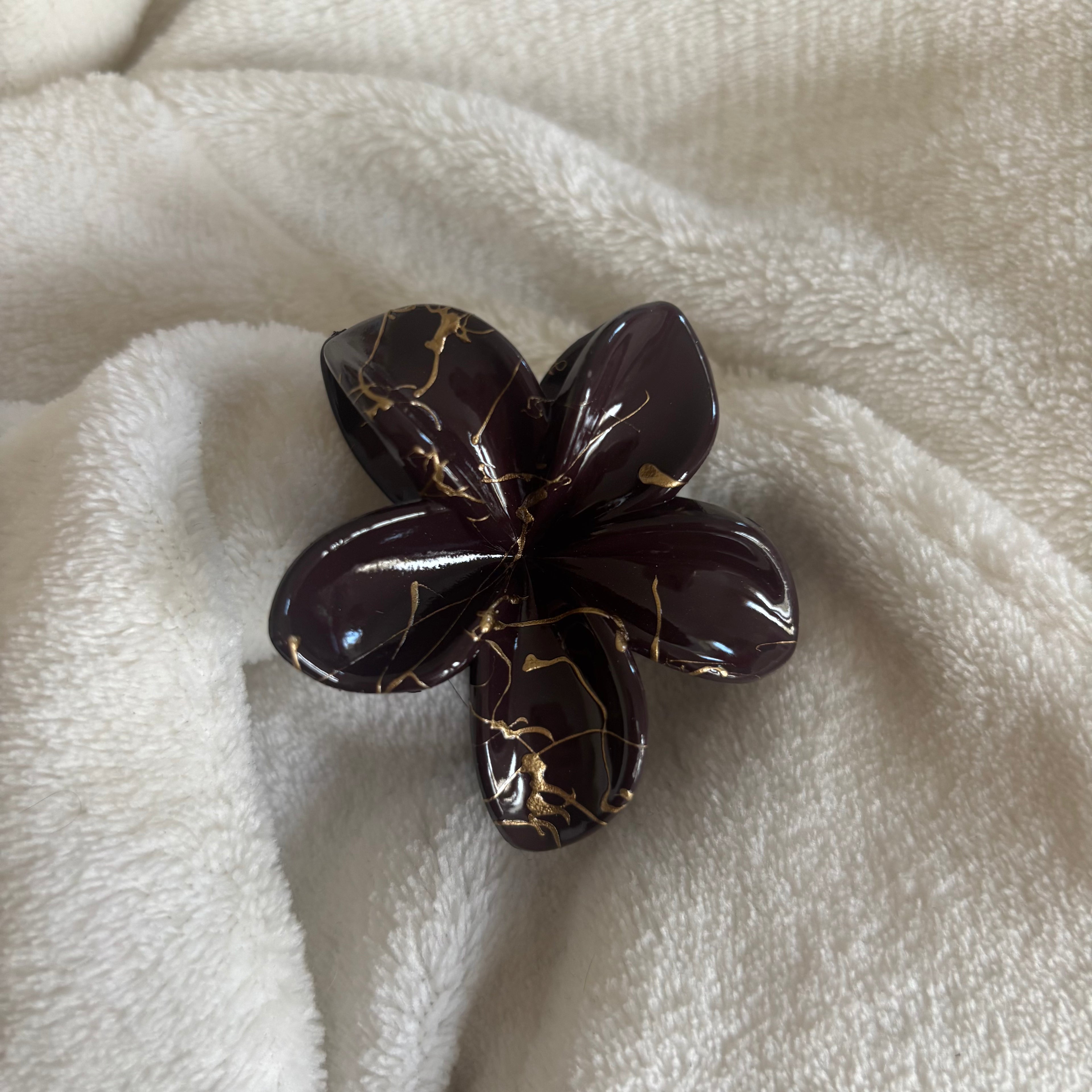Pince cheveux - Petite Fleur de Monoï