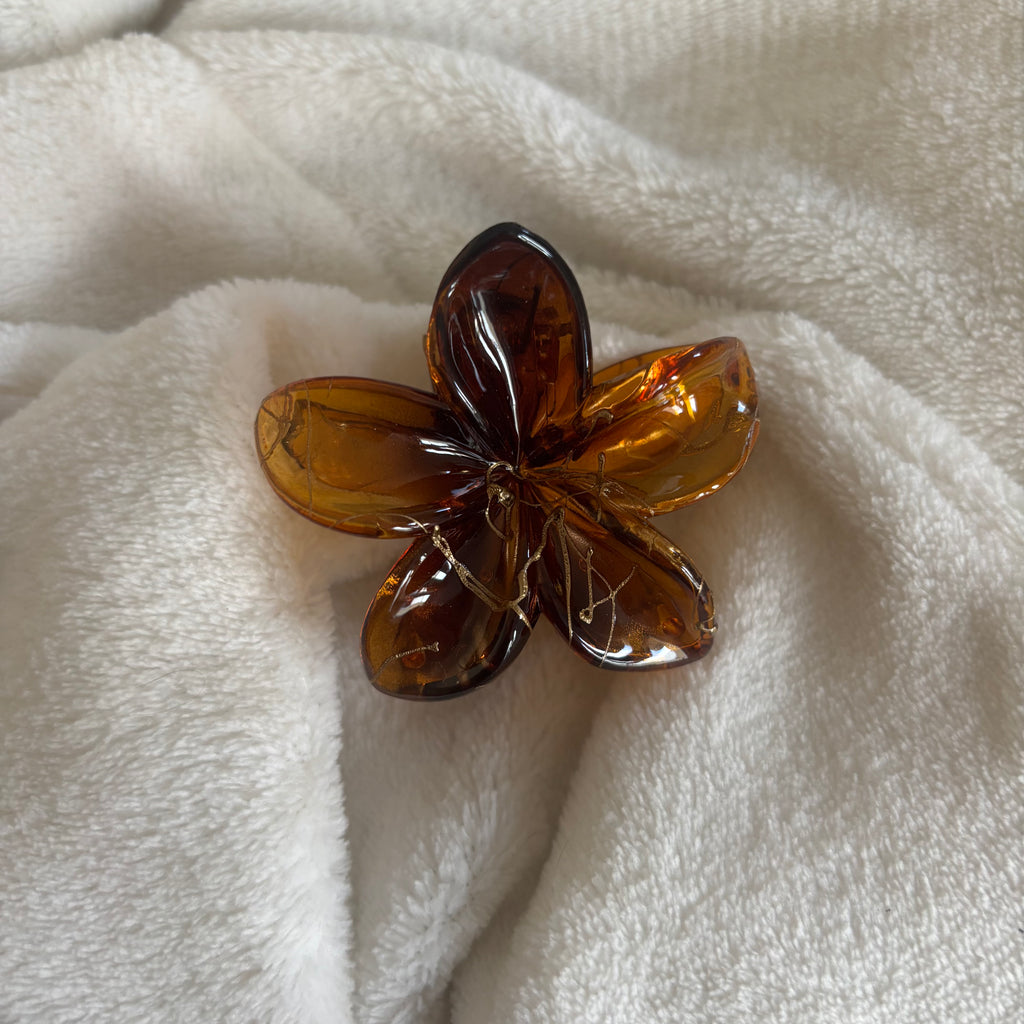 Pince cheveux - Petite Fleur de Monoï