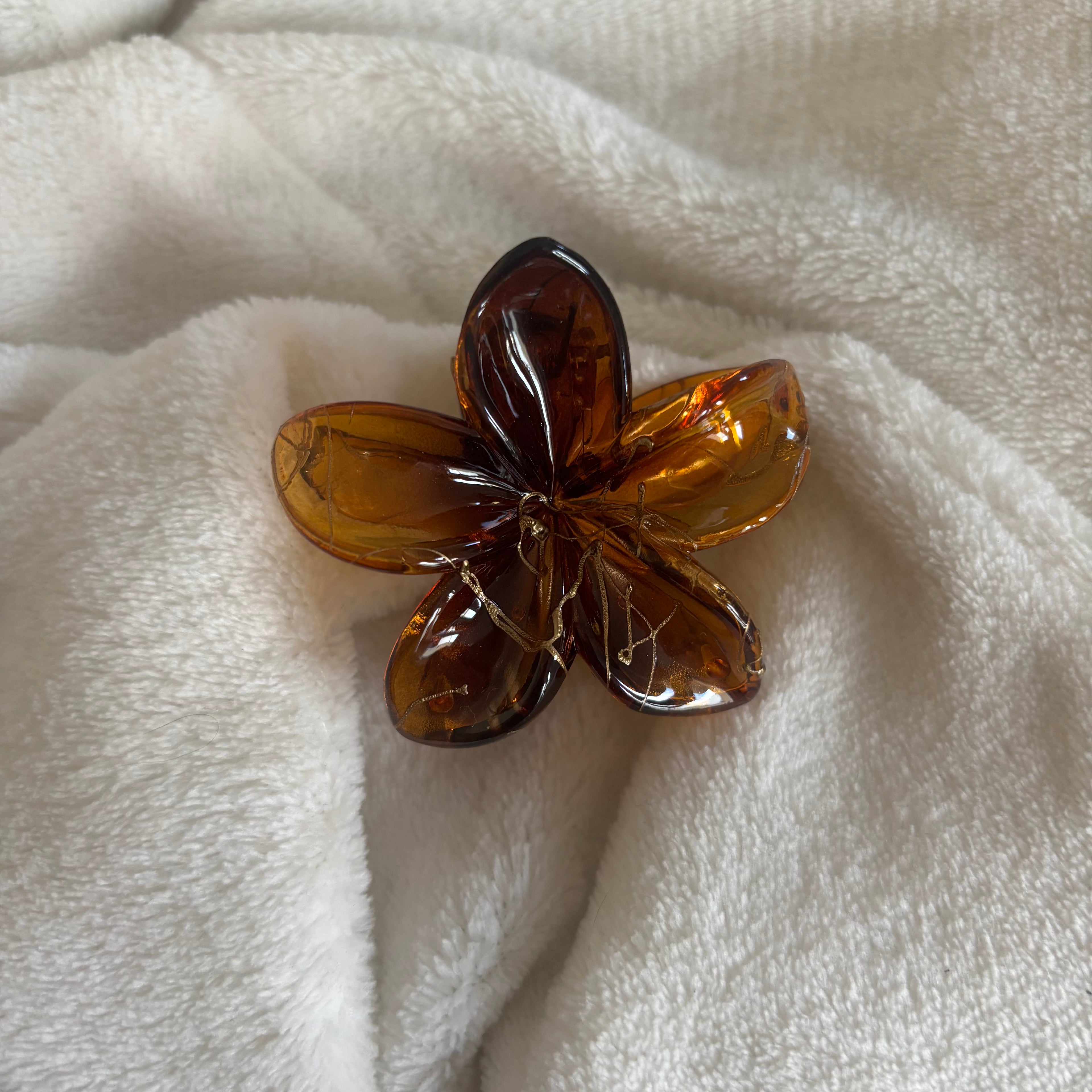 Pince cheveux - Petite Fleur de Monoï