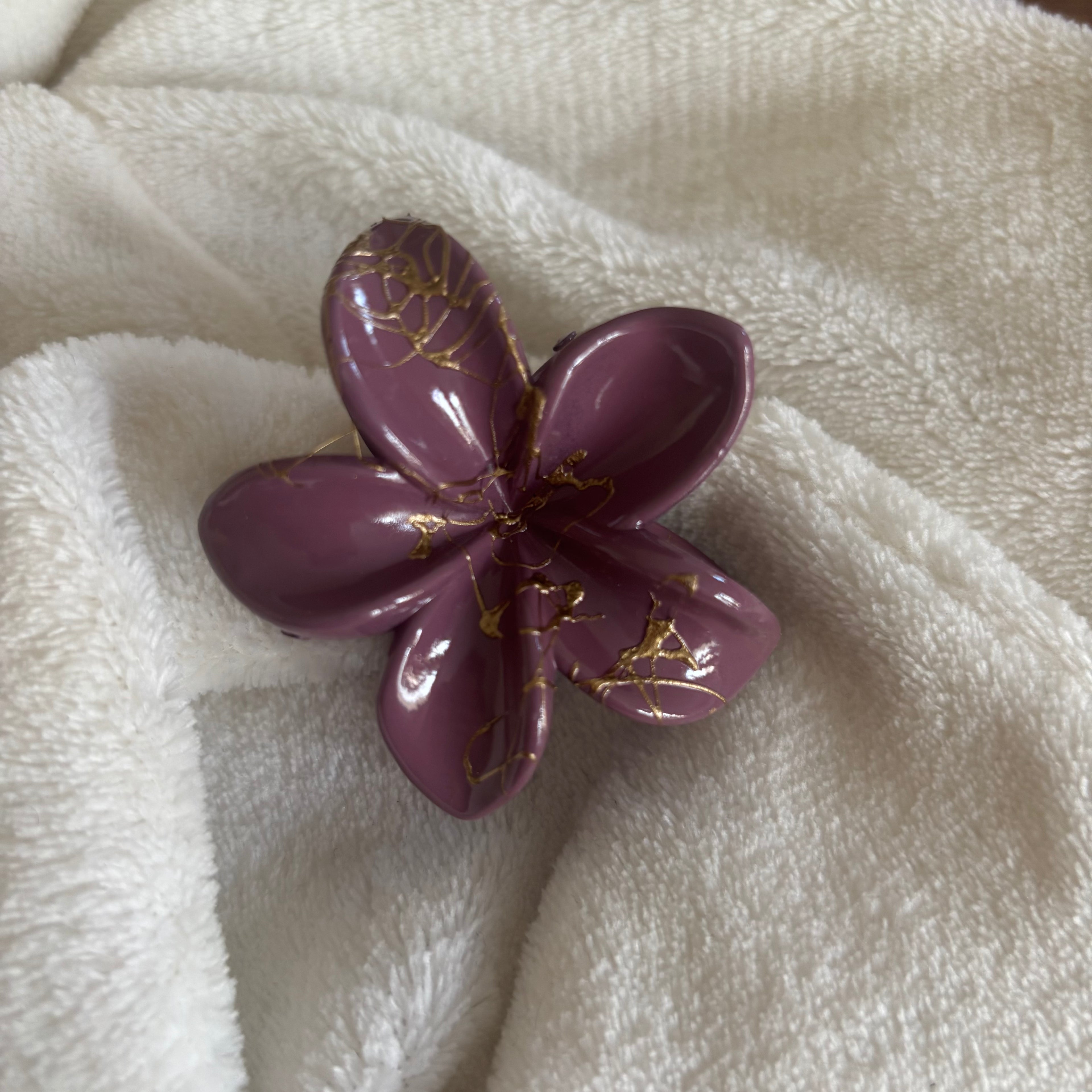 Pince cheveux - Petite Fleur de Monoï