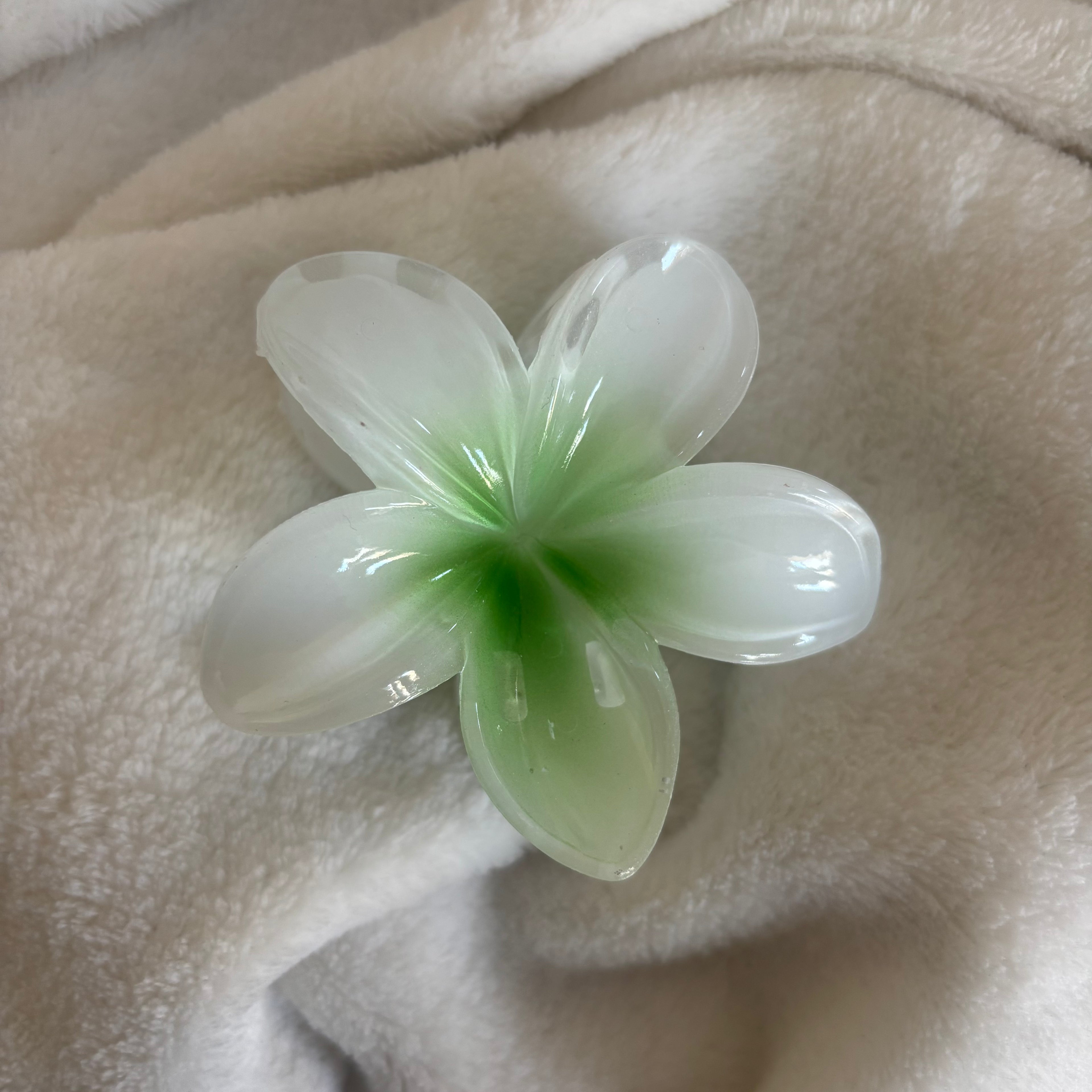 Pince cheveux - Grande fleur de Monoï
