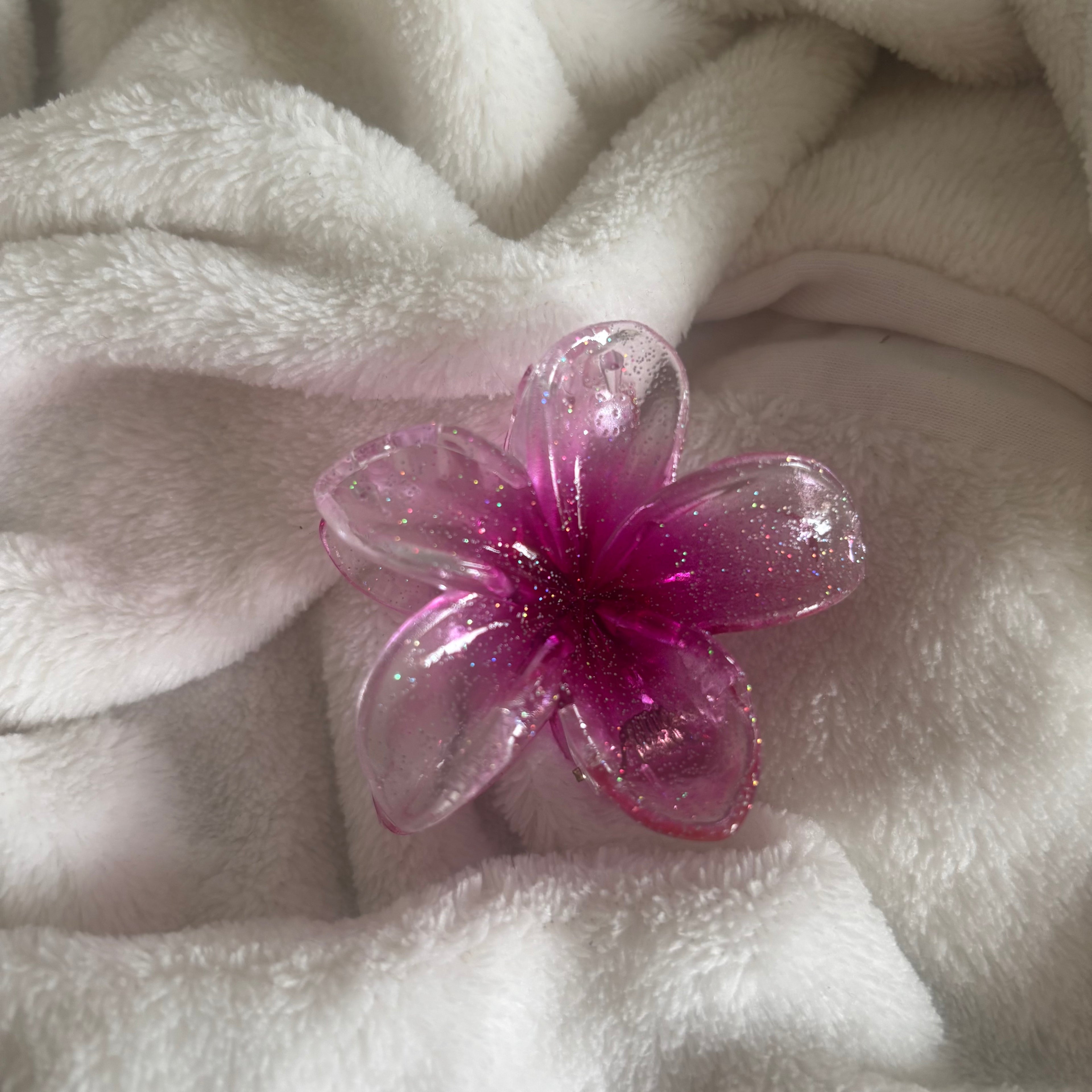 Pince cheveux - Petite Fleur de Monoï