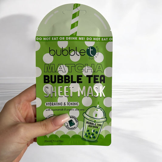 Masque Visage - Bubble Tea Matcha