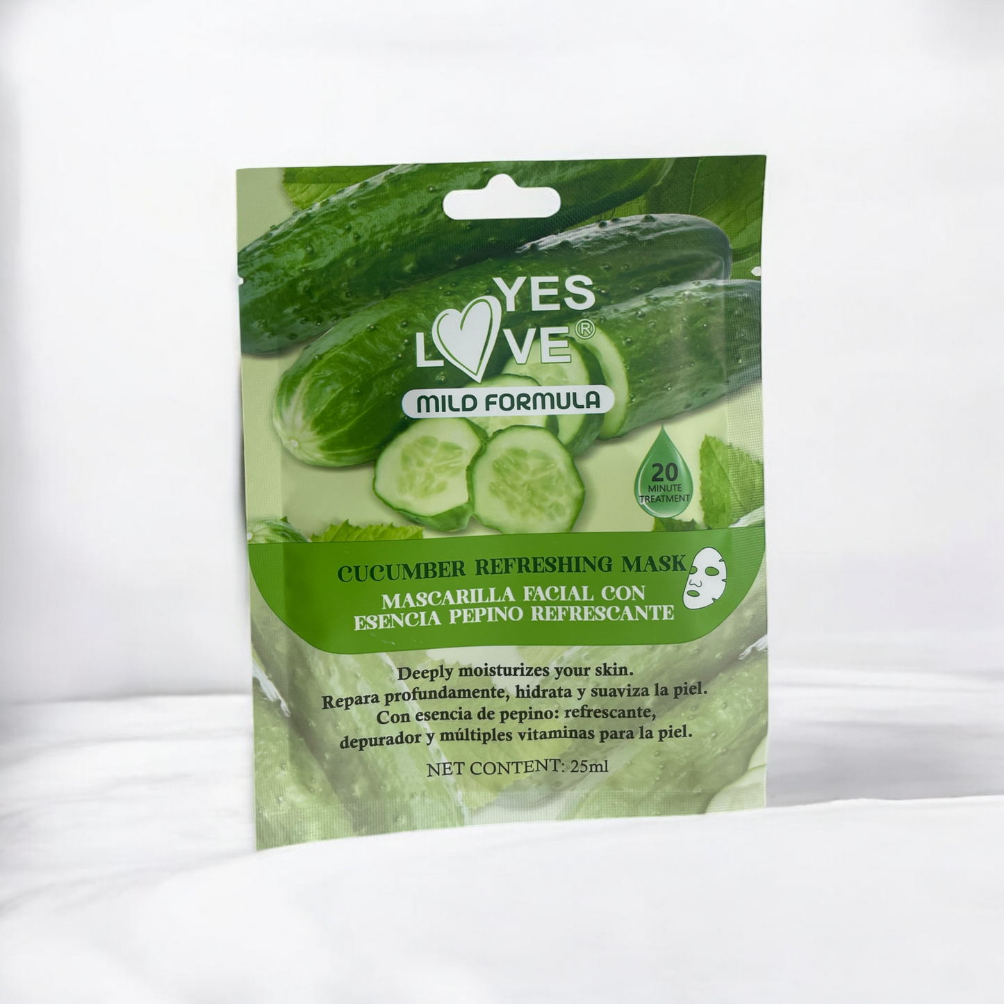 Masque Visage - Essence de Concombre