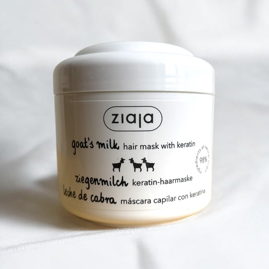 Masque Cheveux Revitalisant - Kératine & Lait de Chèvre 200mL