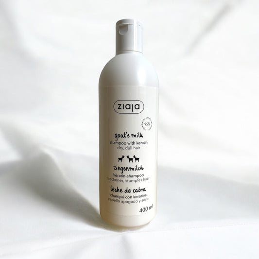 Shampoing Fortifiant - Kératine & Lait de Chèvre 400mL