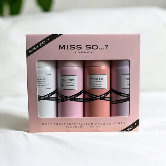 Coffret - 4 Mini Brumes Corporelles 50mL