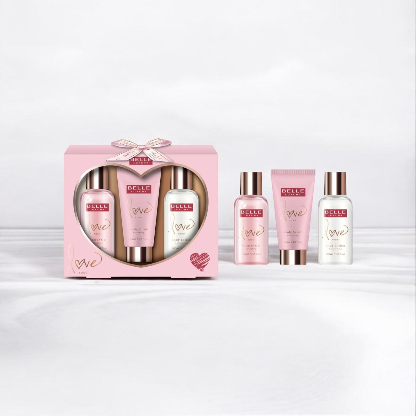 Coffret Love - Rose