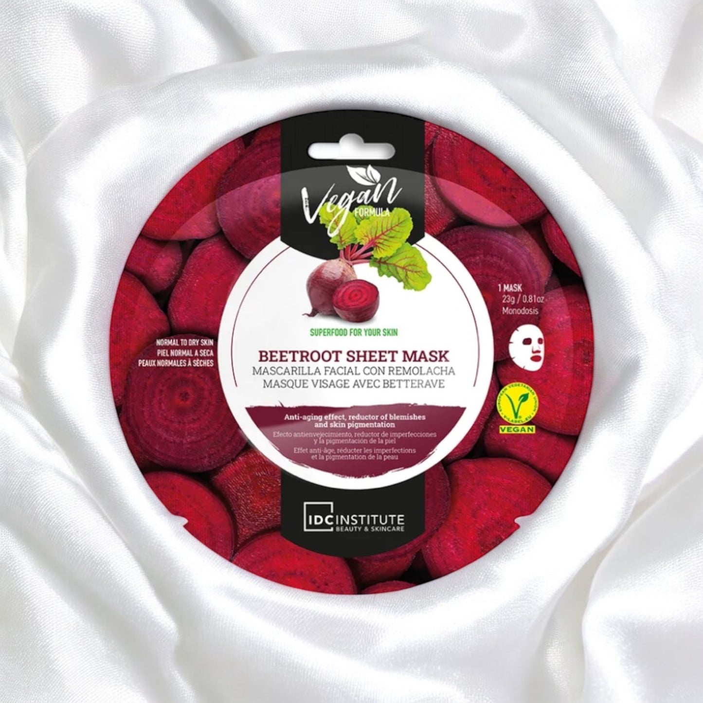 Masque Visage - Betteraves