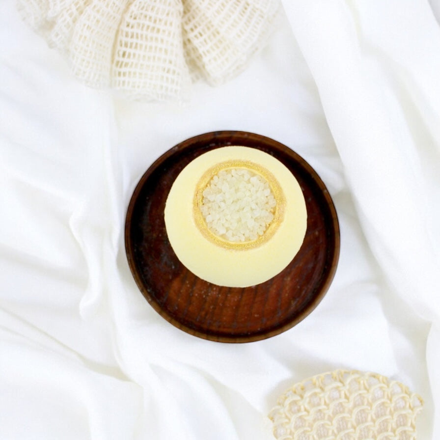 Bombe de Bain garnie de Sels de Bain - Vanille
