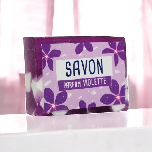 Savon en Tranche - Violette