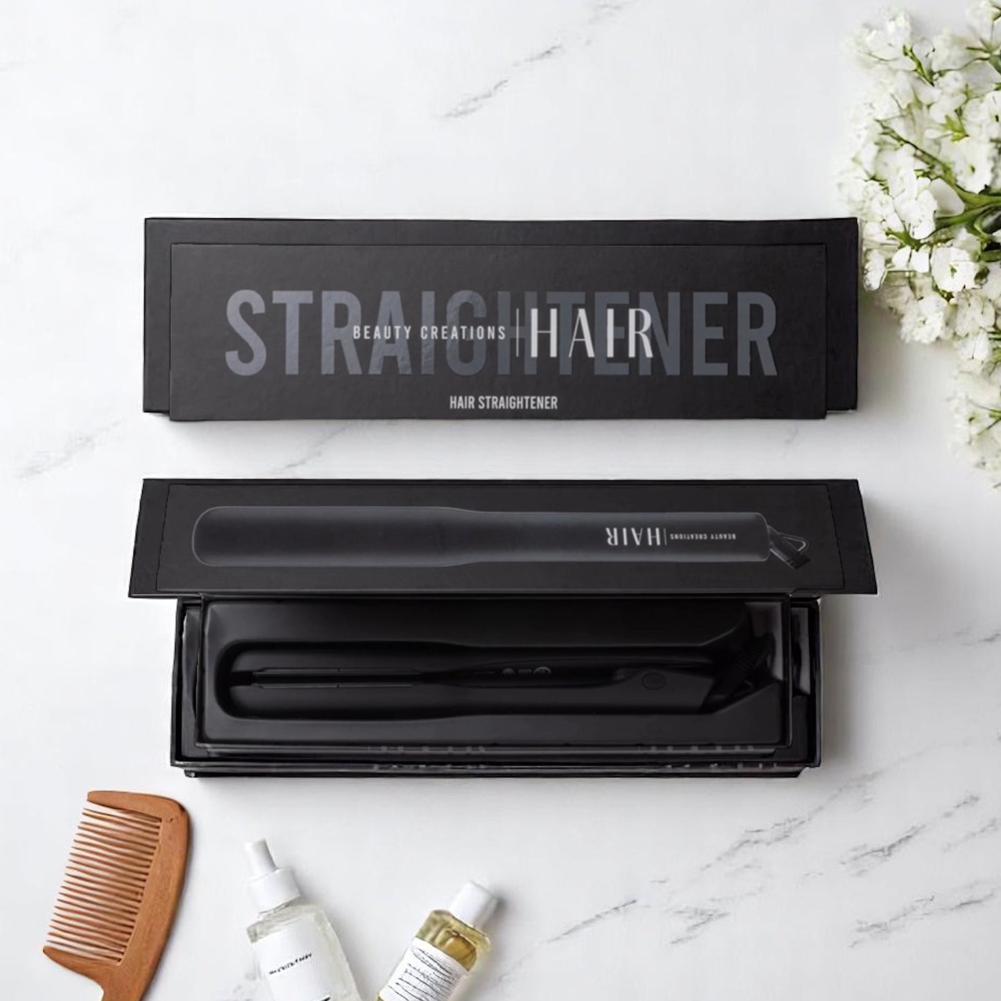 Lisseur Cheveux - Noir