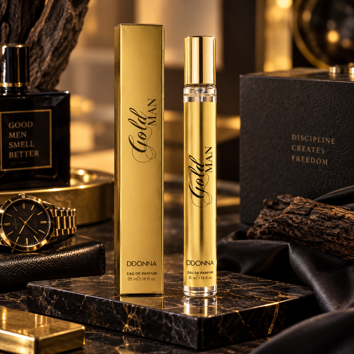 Eau de parfum - Gold man