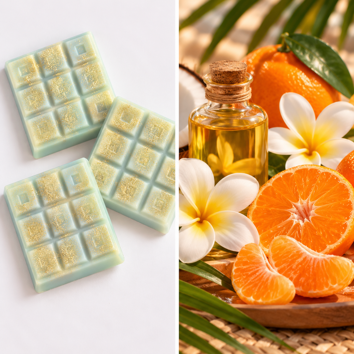Fondant parfumé - Monoï clémentine