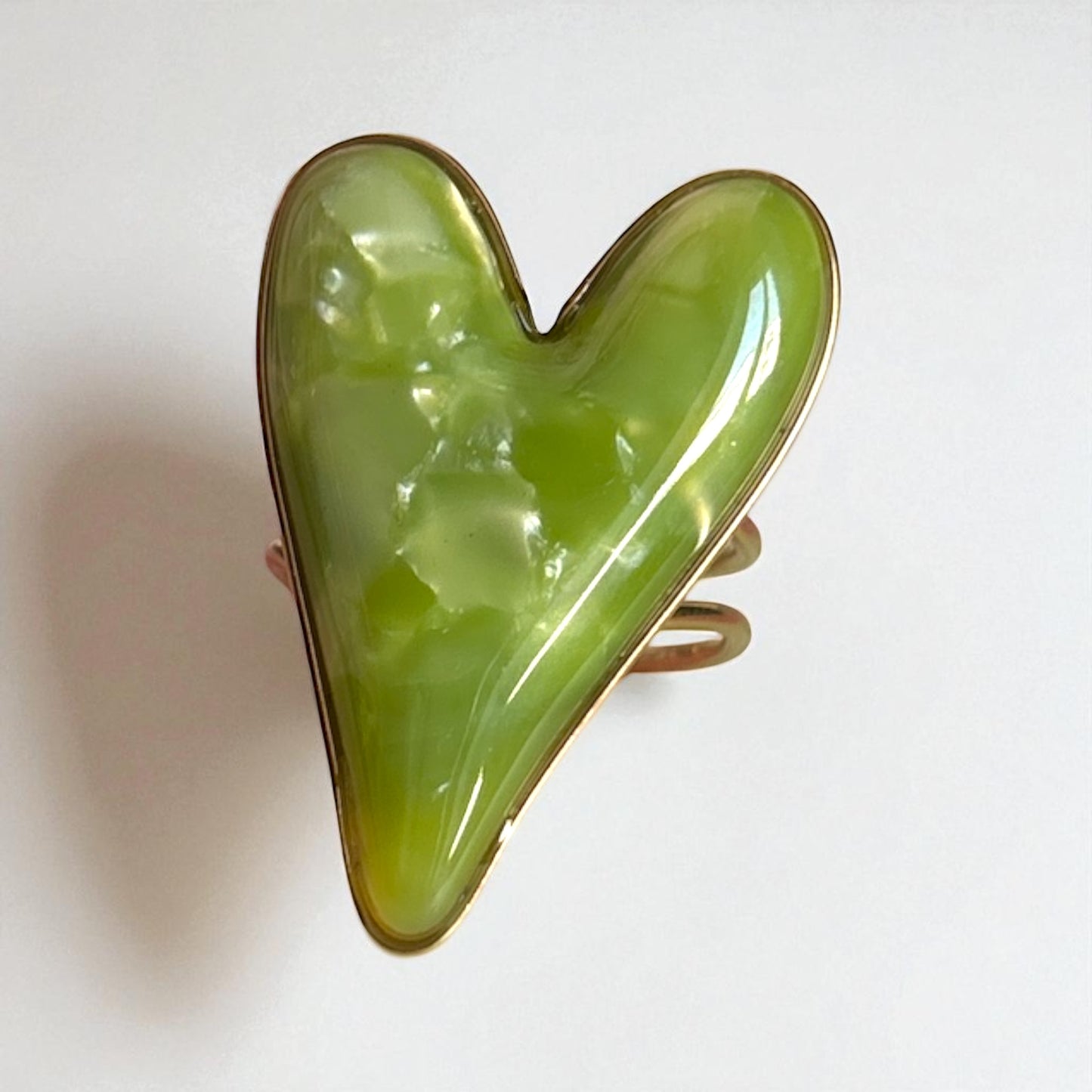 Bague Réglable - Émeraude