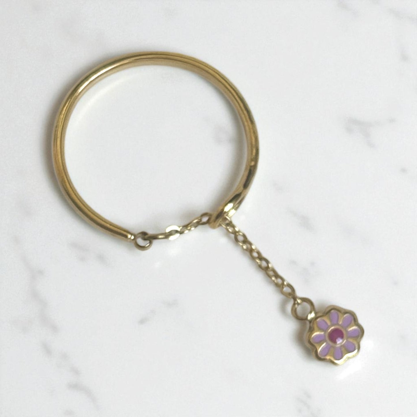 Bague Réglable - Marguerite