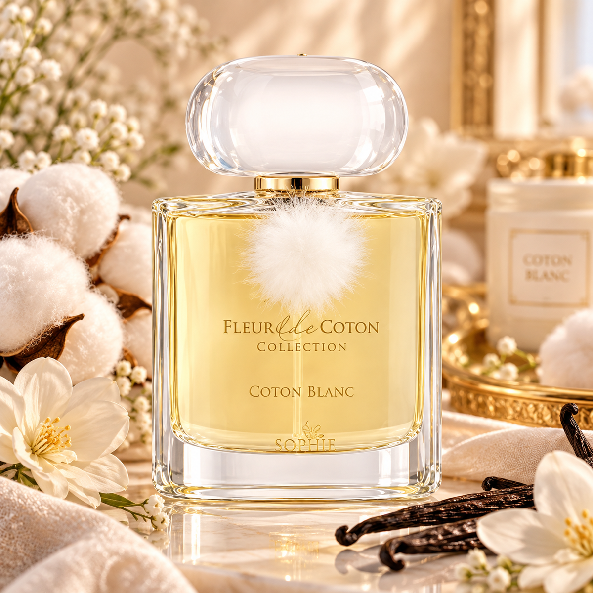 Parfum - Fleur de coton blanc