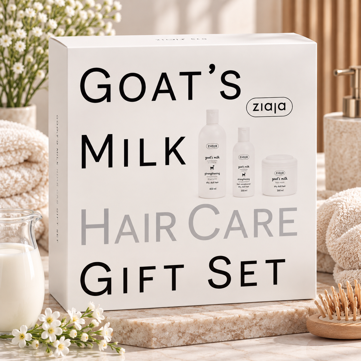 Coffret - Kératine & lait de chèvre