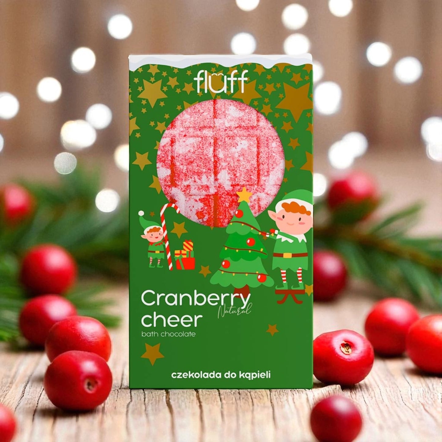 Tablette Effervescente - Cranberry Cheer 🎄✨