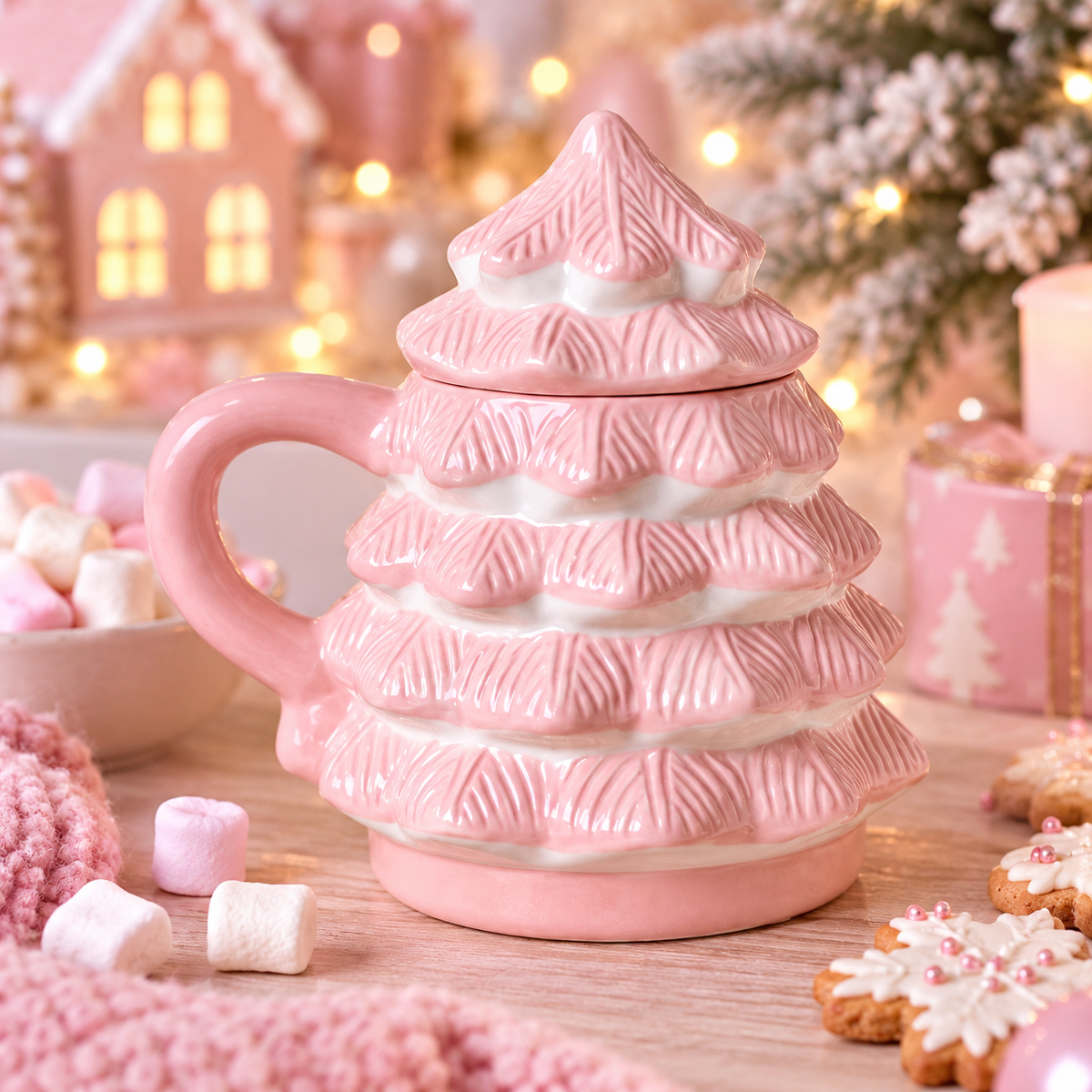 Mug - Sapin rose