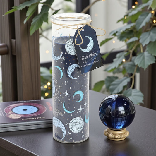 Bougie en tube - Myrtille sauvage & vanille 🫐