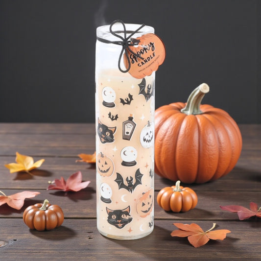 Bougie en tube - Citrouille épicée 🎃