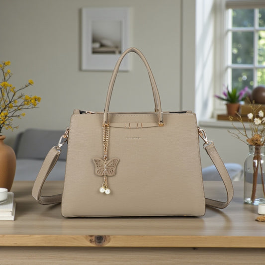 Sac à main - Papillon taupe 🦋