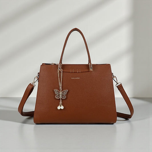 Sac à mains - Papillon Marron 🦋