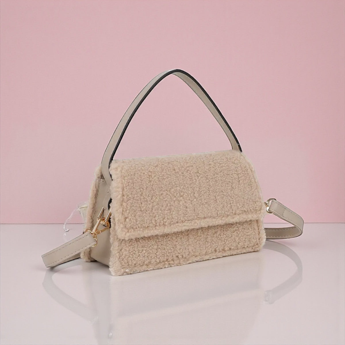 Sac à main - Douceur taupe ☁️