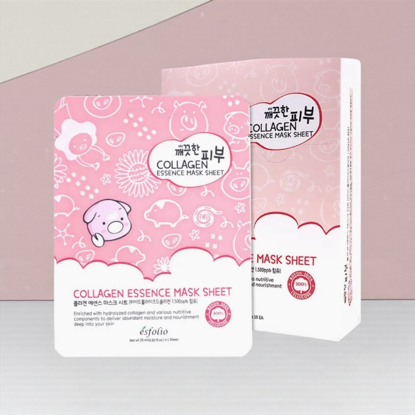 Masque visage - Essence de collagène