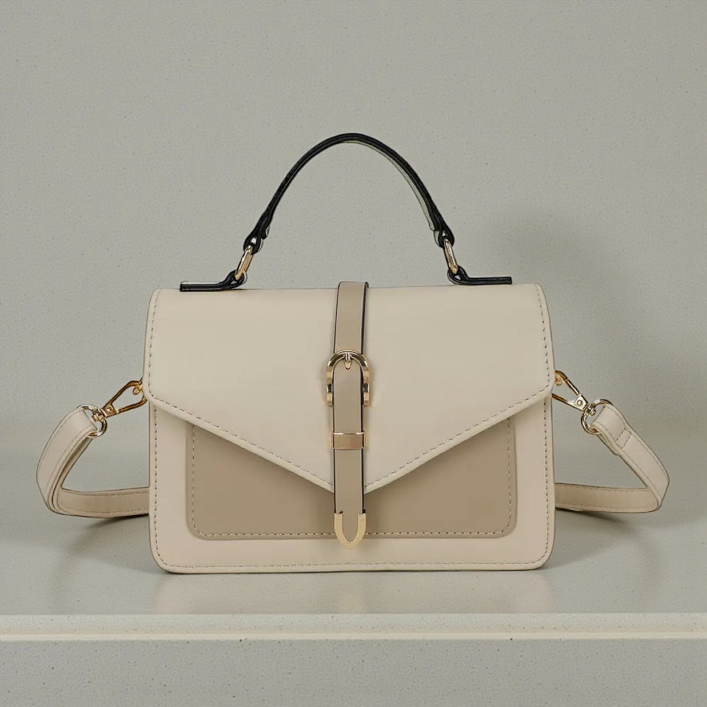 Sac à mains - Harmony Taupe ✨