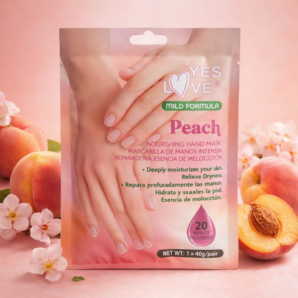 Masque mains - Pêche & miel 🍑