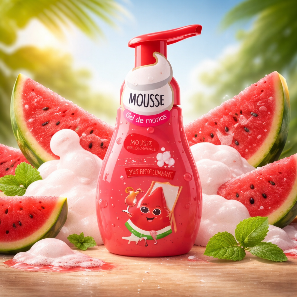 Savon mousse - Pastèque 🍉