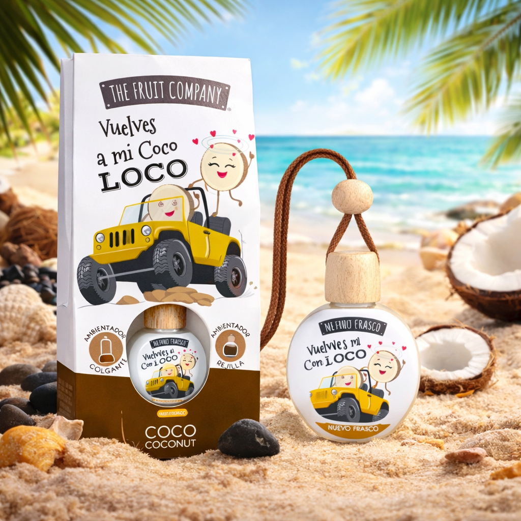 Désodorisant voiture - Noix de coco 🥥