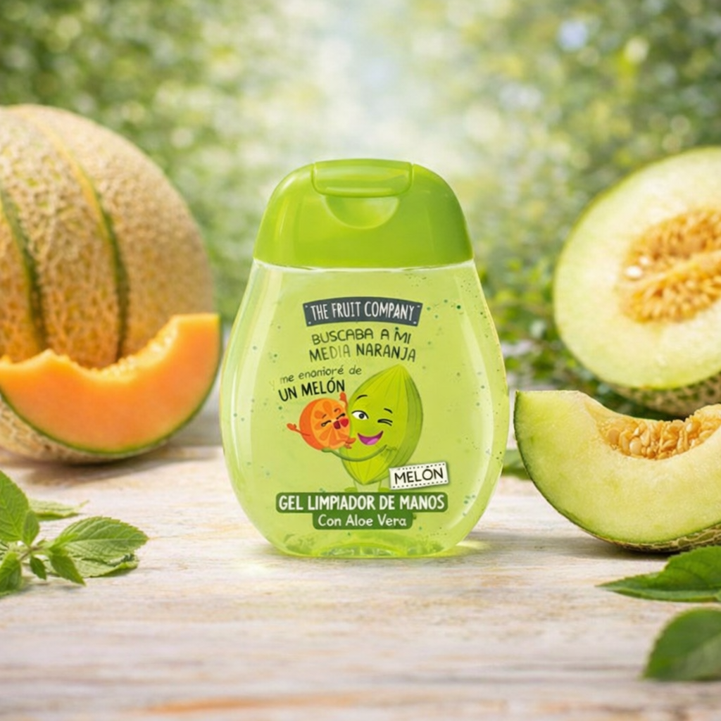 Gel désinfectant mains - Melon 🍈