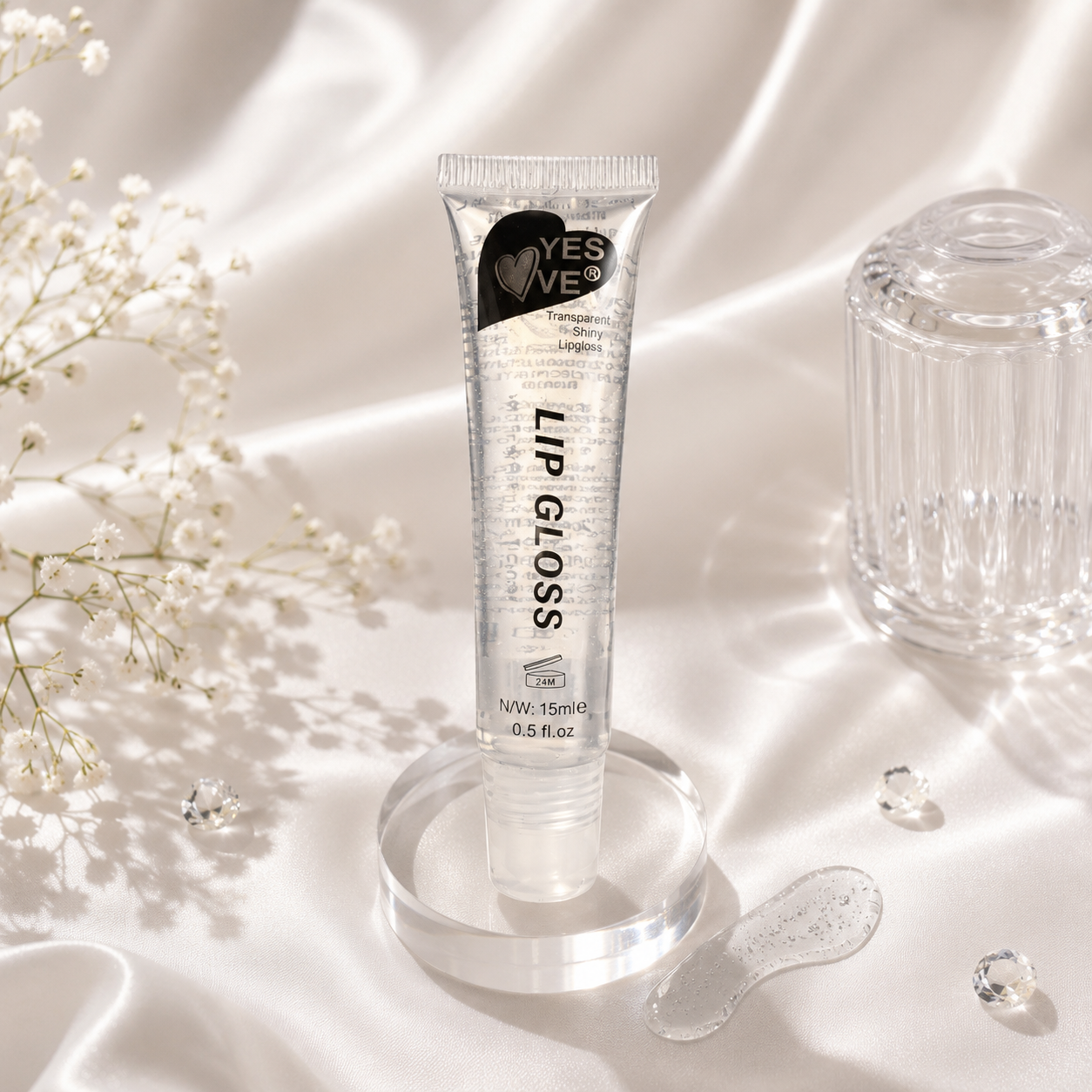 Lip gloss transparent