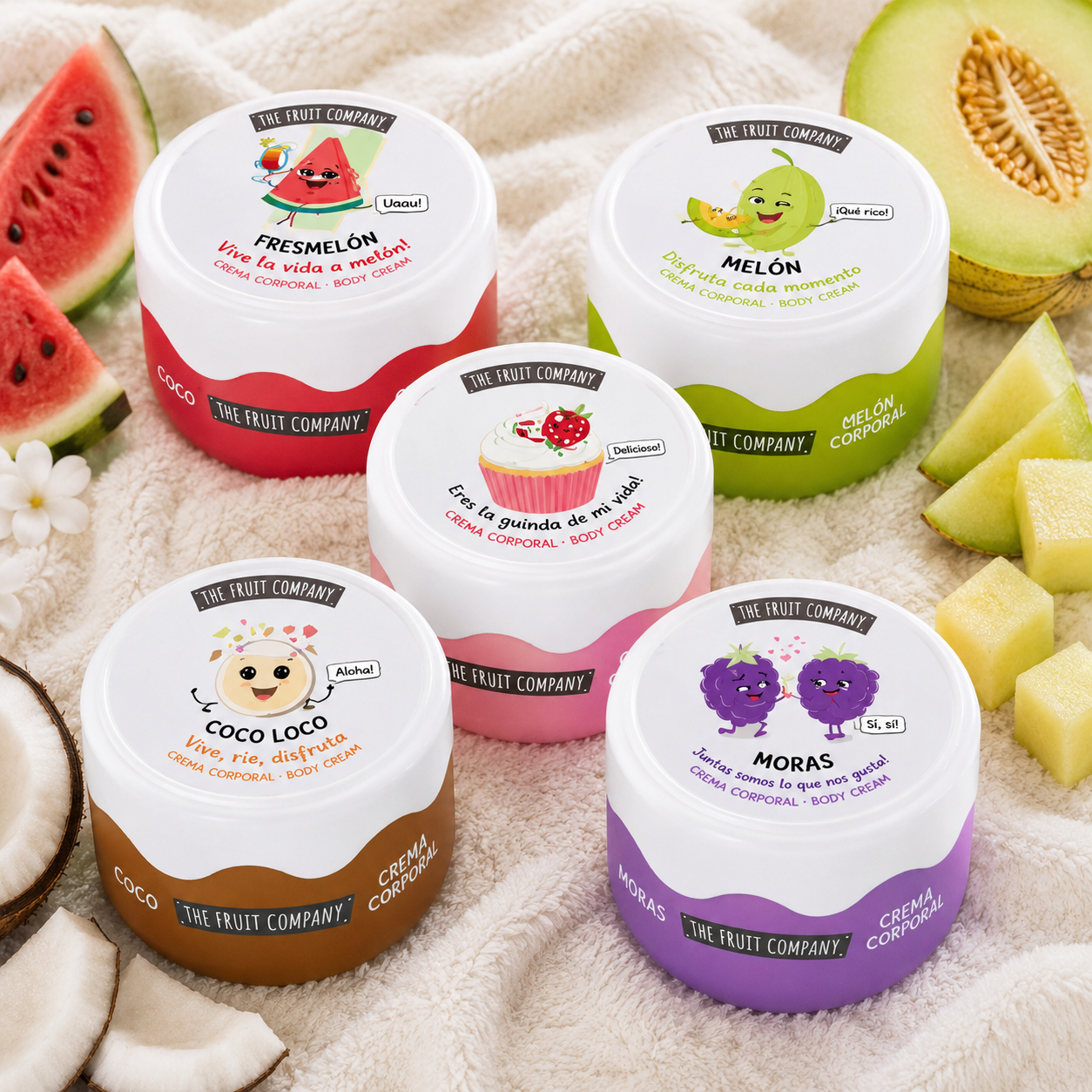 Crème corporelle 🥥🍓🍈