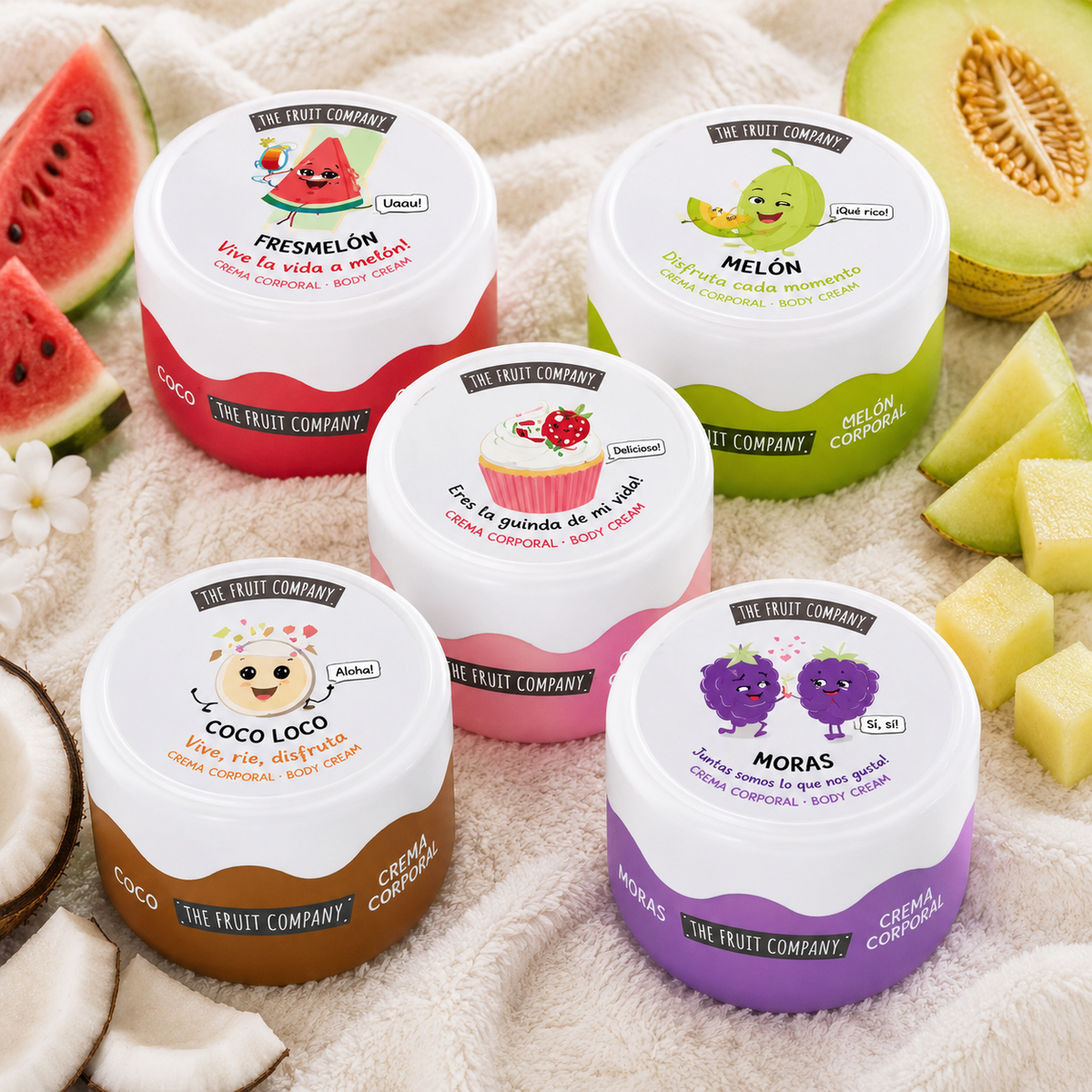 Crème corporelle 🥥🍓🍈
