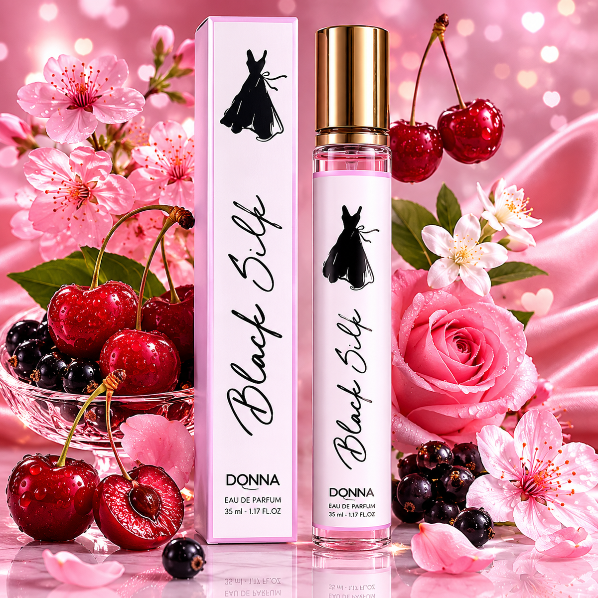 Eau de parfum - Black silk