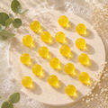 Perle de bain nacrée - Citron