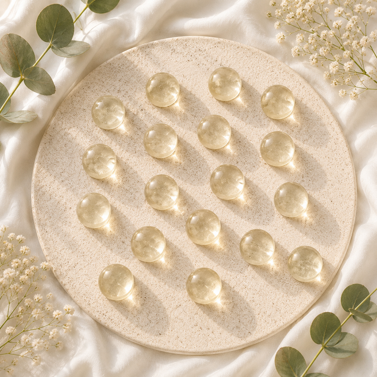 Perle de bain scintillante - Vanille