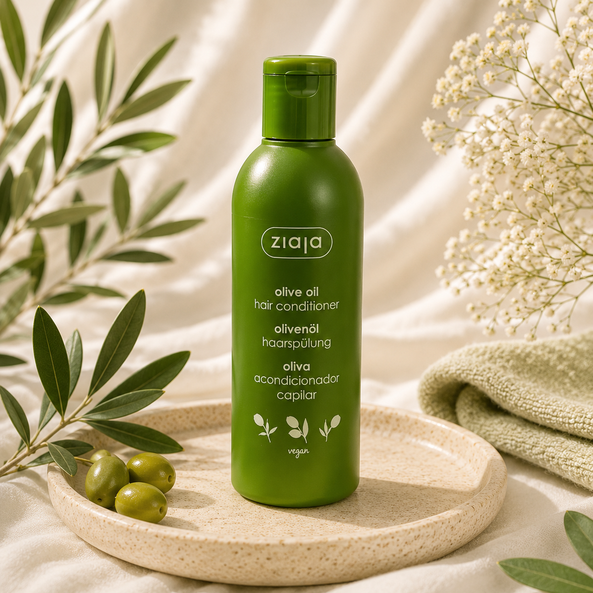 Après-shampoing hydratant - Huile d’olive