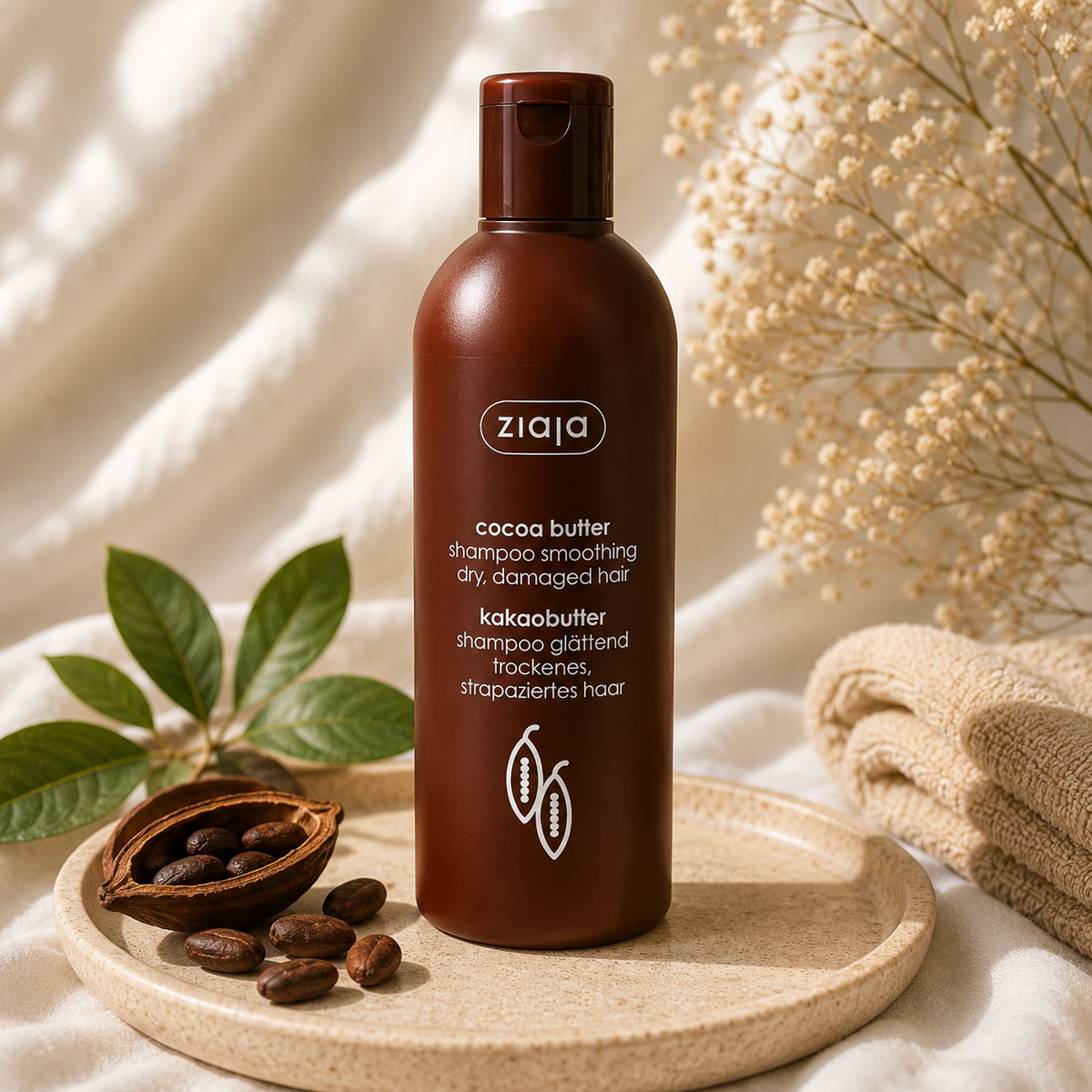 Shampoing réparateur - Beurre de cacao
